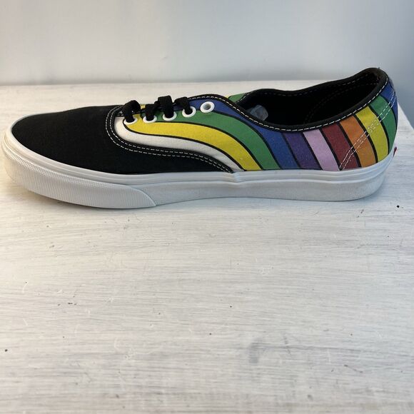 Size 11 Men's - Vans Authentic Refract Rainbow - Picture 7 of 12